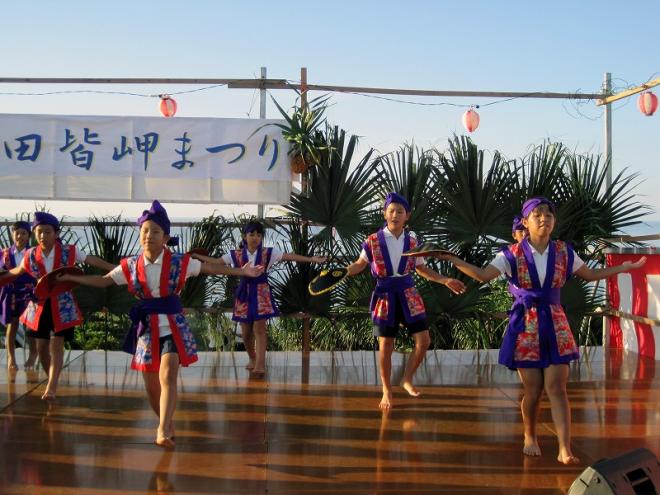 田皆小　岬まつり　知名町