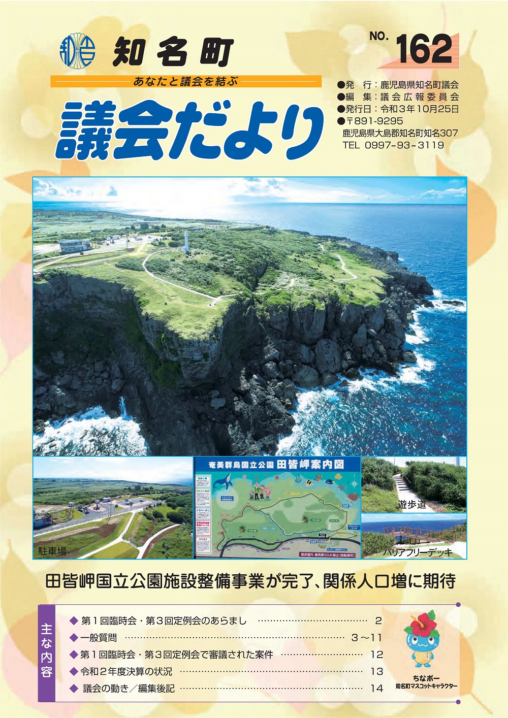 議会だよりNo.162の表紙