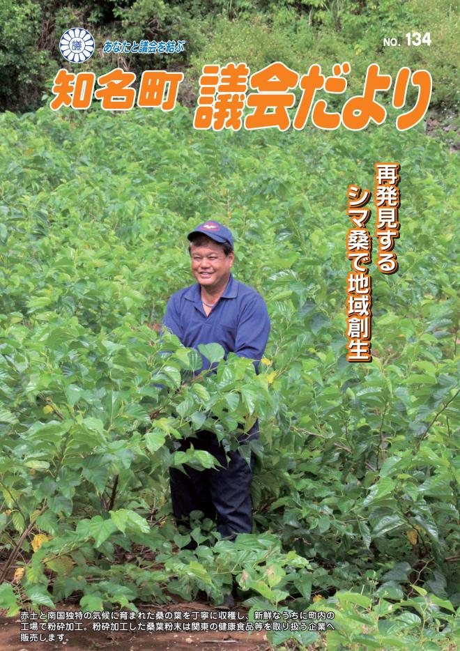 議会だよりNo.134の表紙
